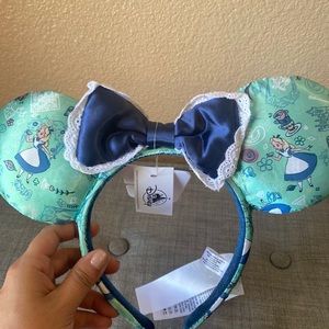 Alice and wonderland Disney ear headband